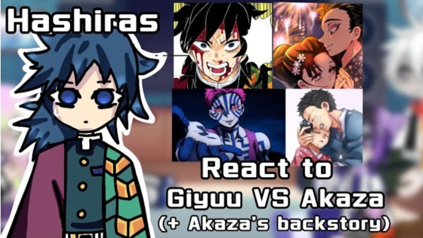 🤘, Hashiras React To Giyuu Tomioka Vs Akaza, 2X Speed, Demon Slayer, Kny, Reaction, Part 4, 🤘 смотреть онлайн