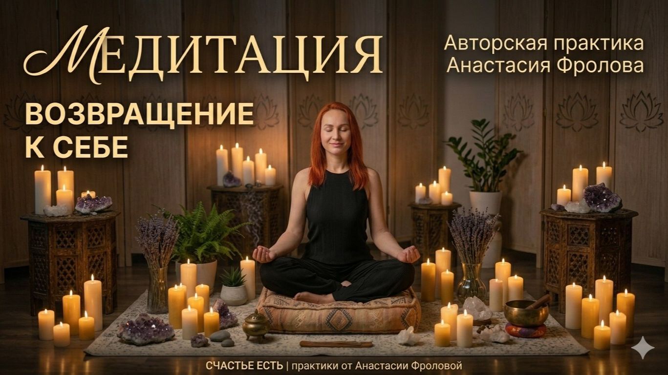 🧘♀️💕🥰МЕДИТАЦИЯ «ВОЗВРАЩЕНИЕ К СЕБЕ» 🧘♀️💕🥰