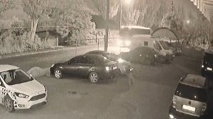 Момент атаки дрона ВСУ по автобусу «Москва - Симферополь»