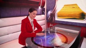 РЖД представили купе будущего на ПМЭФ: видео.