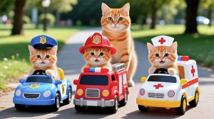 🐾 Мама-кошка подстригает шерсть на ферме и делает тигровую шапку для котят дома 🐯🎩