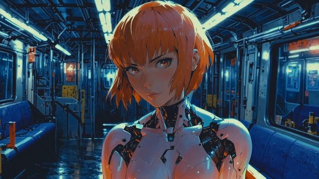 Neon Train in a Silent City ⧸⧸ Synthwave, Vaporwave, Cyberpunk, Chillwave, Retrowave, Dreamwave смотреть онлайн