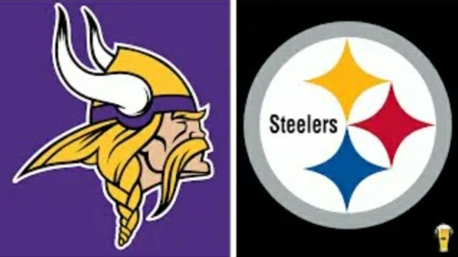 NFL. "Minnesota Vikings"-"Pittsburgh Steelers"