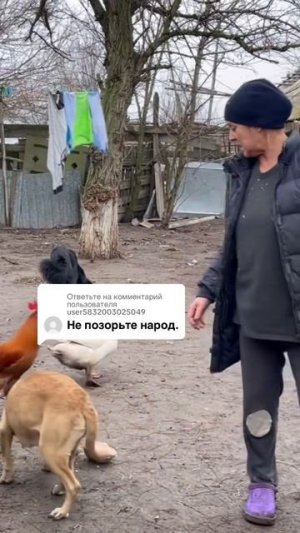 Позорю народ.