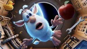 Буба 🧑 🚀 Первый полёт 🚀 Весёлые мультики для детей