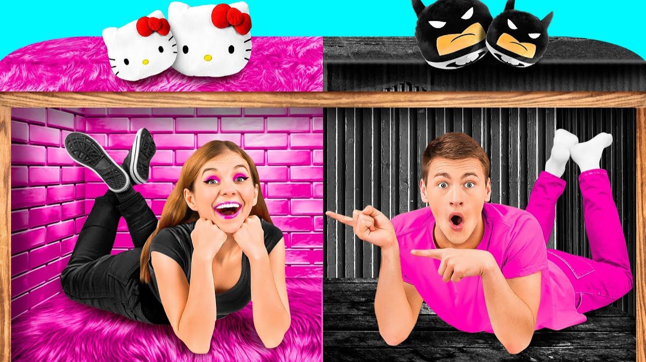 Секретный Домик Под Кроватью # Смешные Челленджи от 4Teen Challenge смотреть онлайн
