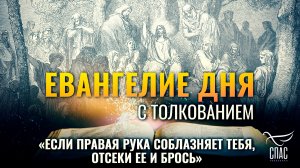 «Если правая рука соблазняет тебя, отсеки ее и брось» / Евангелие дня