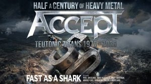 ACCEPT feat. Phil Anselmo, Kirk Hammett, Billy Sheehan, Mikkey Dee - Fast As A Shark (Static Video)