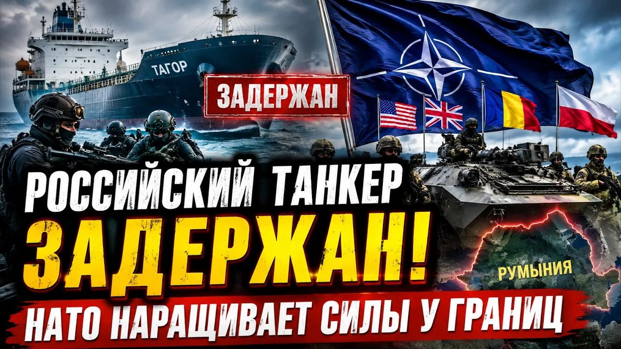 МАКРОН ПОШЁЛ ПРОТИВ РОССИИ! ТАНКЕР ЗАДЕРЖАН, НАТО СТЯГИВАЕТ СИЛЫ, ИРАН ОТВЕТИЛ США смотреть онлайн