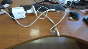 Замена разъёма RJ-45 на ір камере hiwatch видеонаблюдения (правильная распиновка)