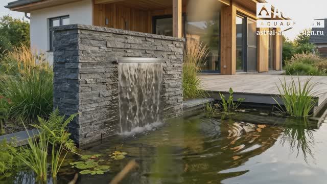Излив водопада по стене для фонтанов и каскадов Astral Waterwall