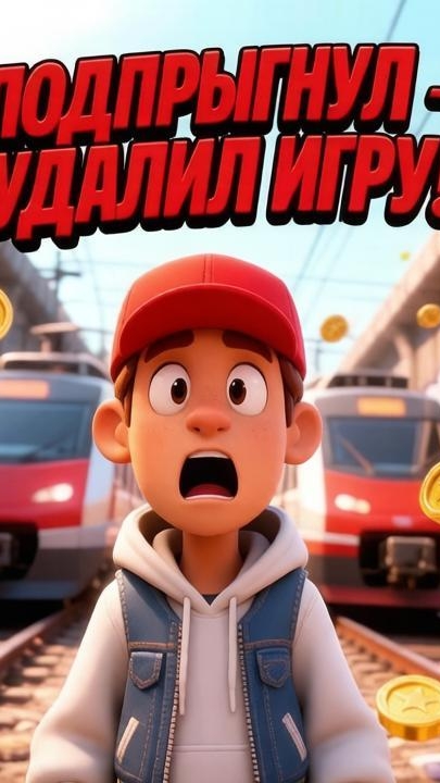 Я удалю Subway Surfers, если подпрыгну...