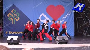 Детский праздник в Комсомольском парке