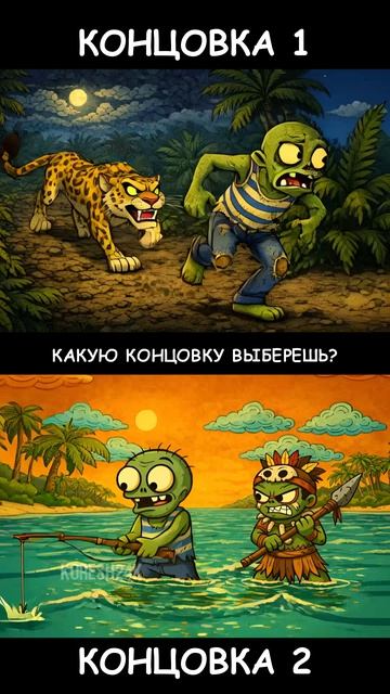 PvZ - Что сделаешь после крушения корабля?