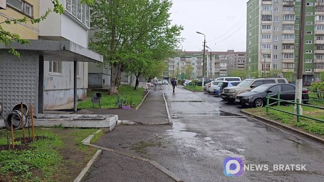 Началось благоустройство дворов в Братске смотреть онлайн