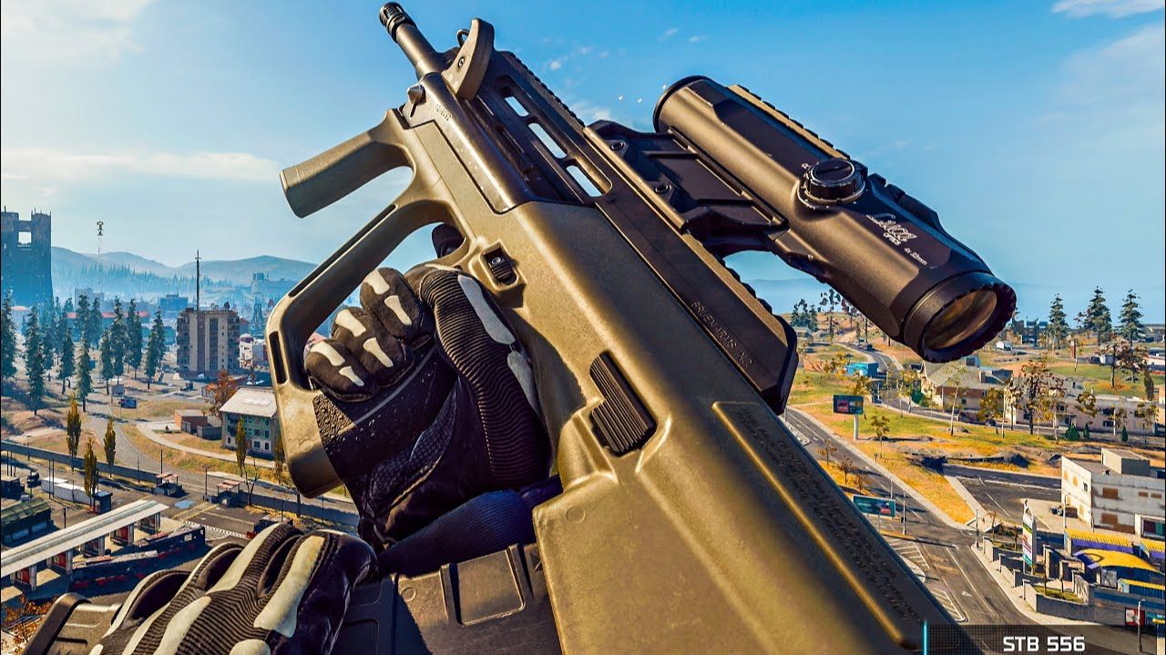 CALL OF DUTY WARZONE BATTLE ROYALE STB 556