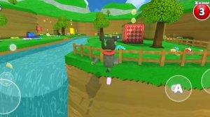 Все стикеры в черепохаграде в игре Super Bear Adventure