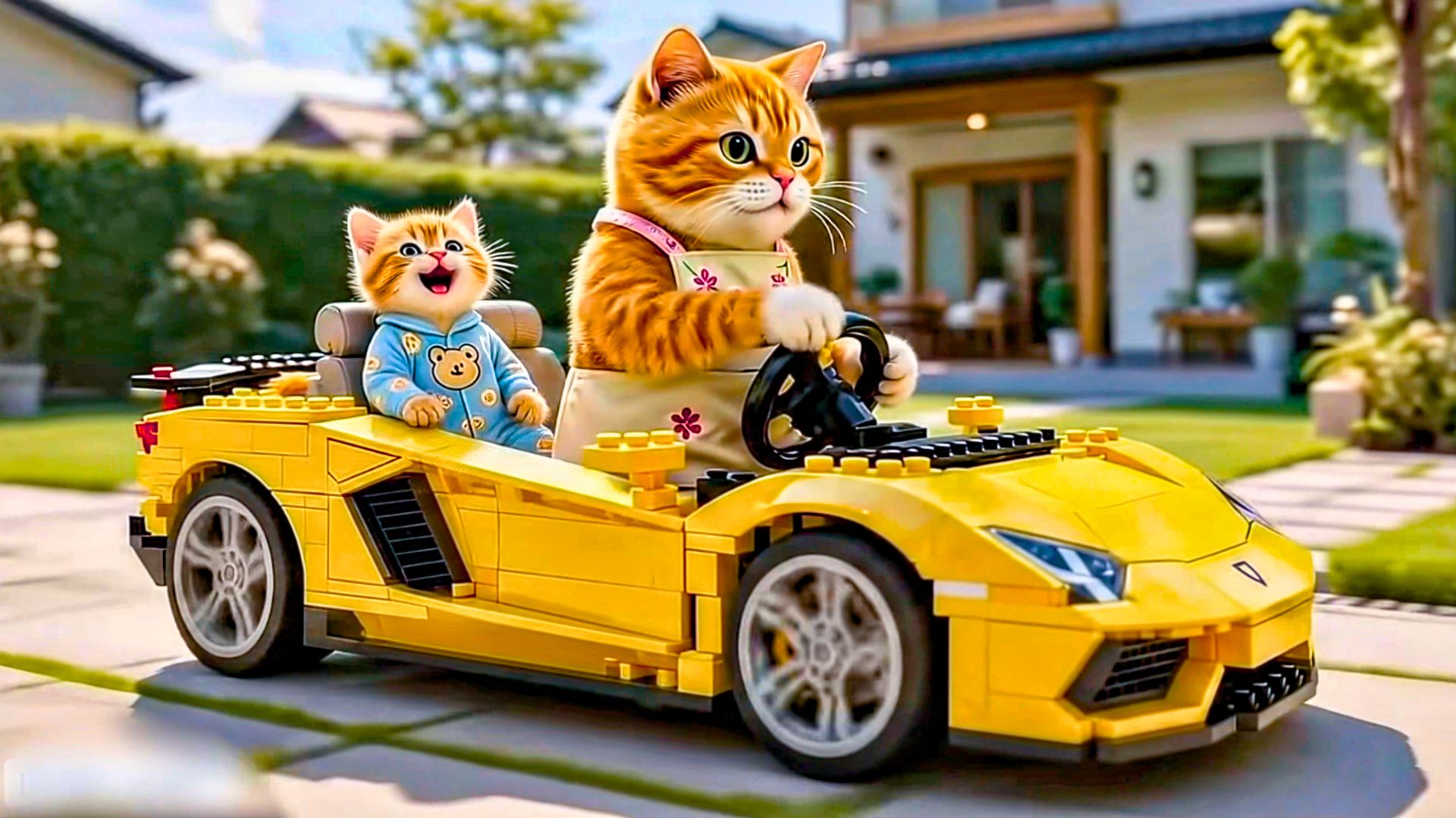 Мама кошка и новые игрушки ❤️ Милые ИИ Мультики для Детей смотреть онлайн