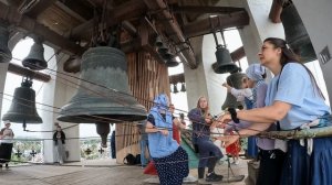 К.Горбачёва, М.Кондратьева, Г.Притула, звоны на колокольне Софийского собора, г.Вологда, 11.08.2025