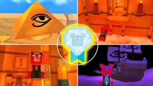 Проходим секрет в Бимотепской пустыне Super bear adventure.