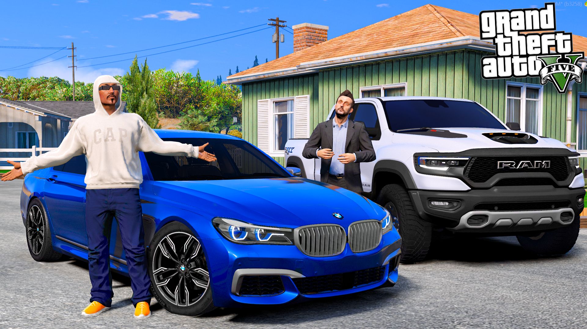 ОТЕЦ И СЫН В GTA 5 - ЗАБРАЛ БМВ СЕМЕРКУ ЗА ДОЛГИ! ДПС ПОГОНЯ ЗА BMW M760! 🌊ВОТЕР смотреть онлайн