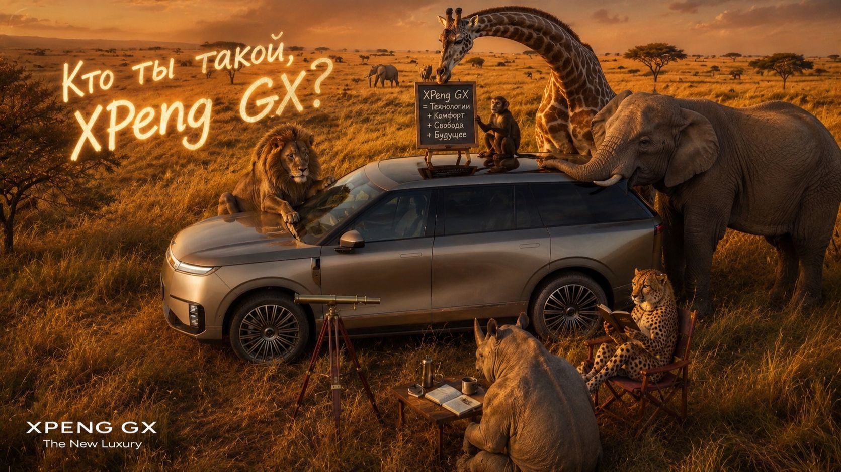 Обзор гибрида XPeng GX 2026 смотреть онлайн