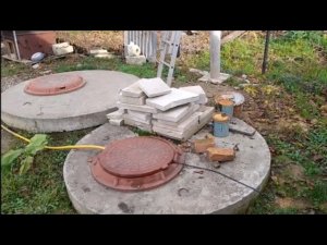Модернизация бетонного септика.