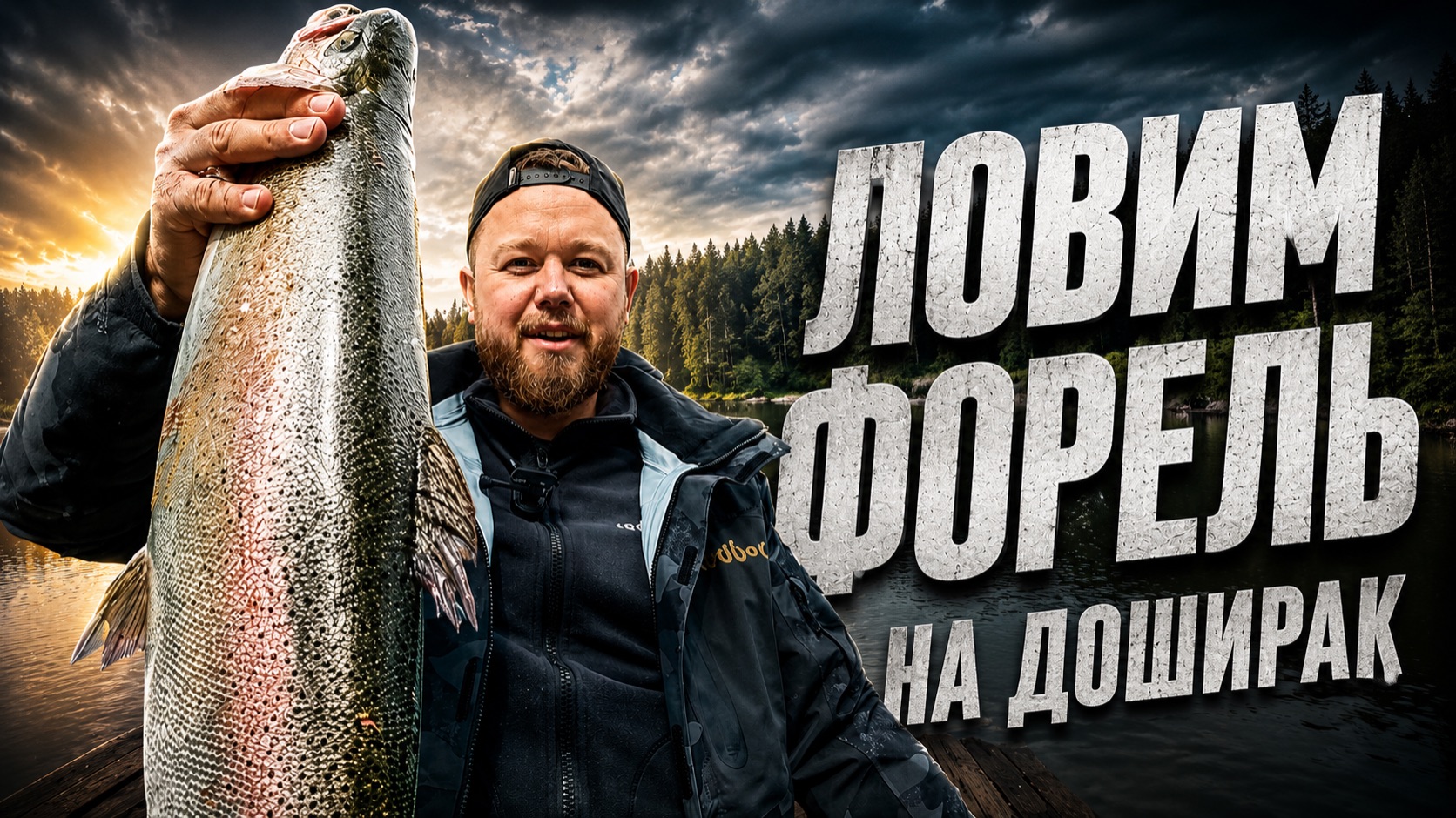 #58 РЫБАЛКА НА ФОРЕЛЬ ЛЕТОМ. ЛОВИМ ФОРЕЛЬ НА ДОШИРАК. РК КУТУЗОВО. смотреть онлайн