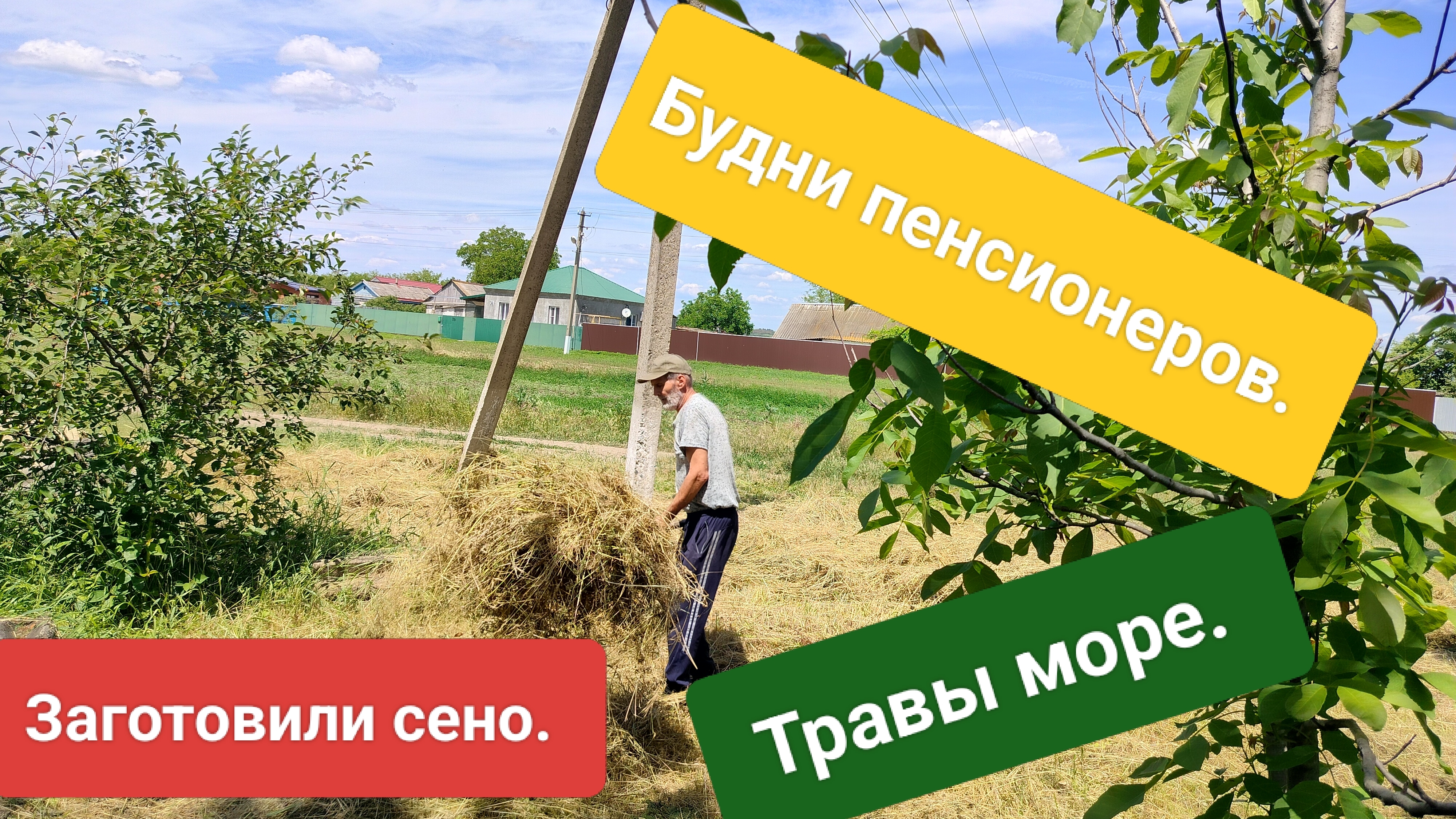 Топаем, ковыряемся.Борьба с наглой травой.Бройлеры.Жизнь станичная на пенсии. смотреть онлайн