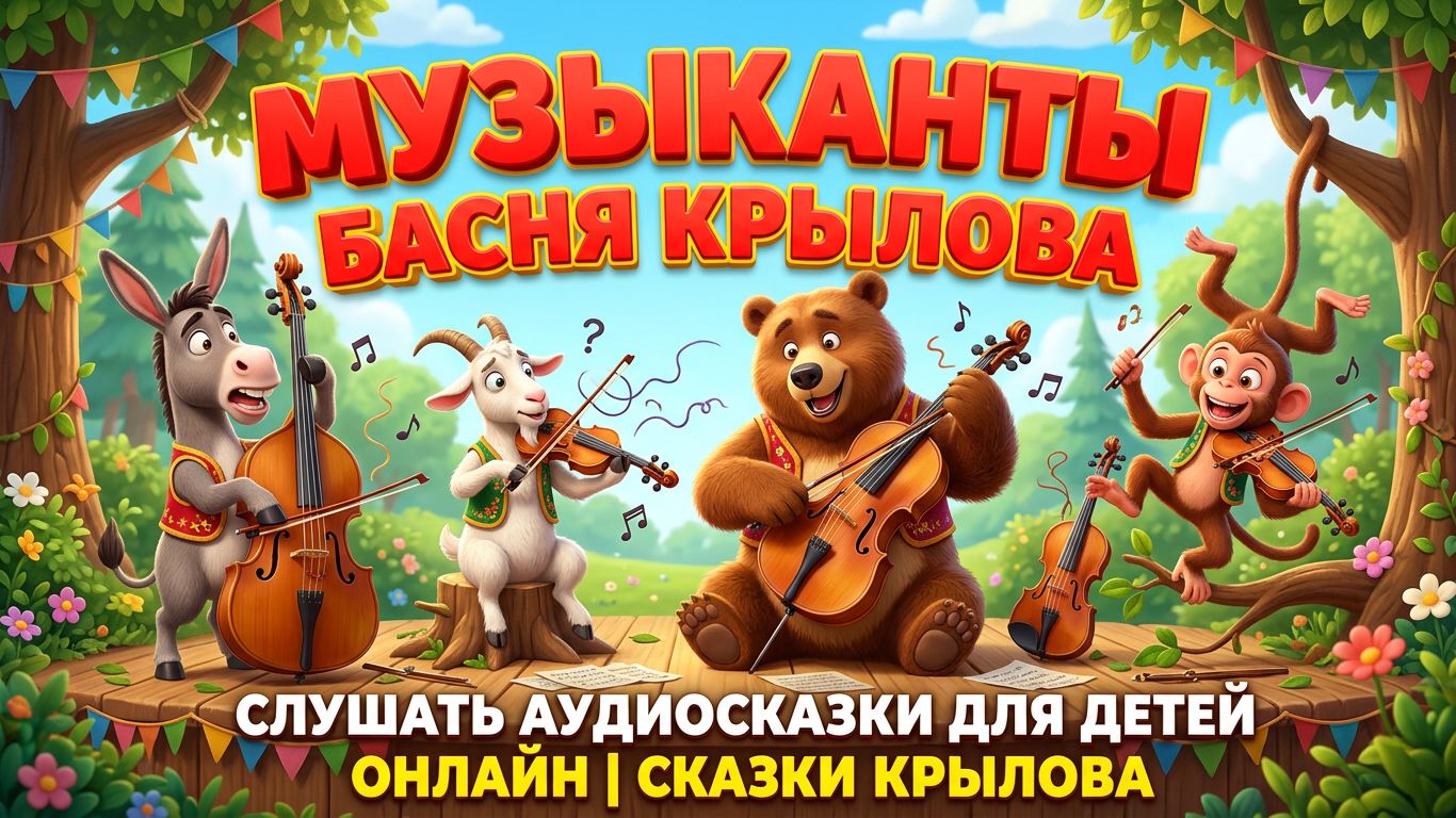Басня Музыканты Иван Крылов смотреть онлайн