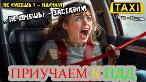 УЧИМ пассажиров ПРИСТЕГИВАТЬ РЕМНИ / ЯНДЕКС ТАКСИ / Устройство для троллинга
