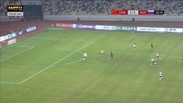 Китай - Россия. Голы и лучшие моменты видео. Товарищеский матч. Женский футбол