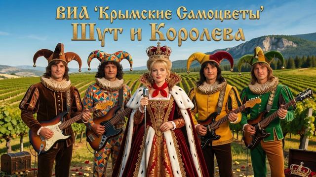 ВИА "Крымские самоцветы" Шут и Королева (дворовая песня)