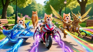 🐾 Мама-кошка подстригает шерсть на ферме и делает тигровую шапку для котят дома 🐯🎩