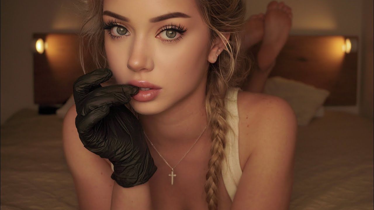 [4K] Звук латексных перчаток + неожиданные слова-триггеры ASMR смотреть онлайн