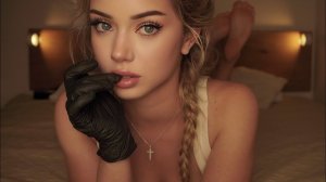 [4K] Звук латексных перчаток + неожиданные слова-триггеры ASMR