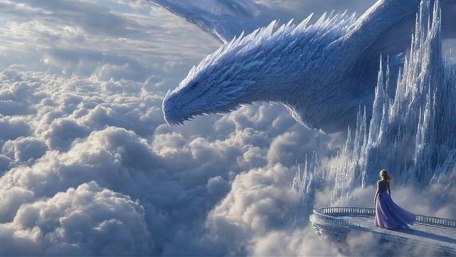 Fantasy Art In Motion_ The Crystal Queen & Her Dragon_1080p