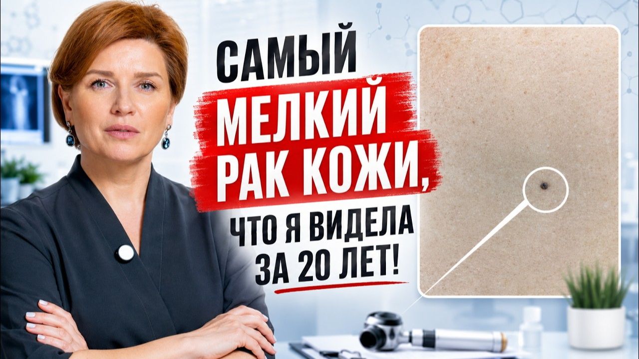 ЭТО НЕ РОДИНКА: Как не пропустить МЕЛАНОМУ? Этот ролик может вас спасти