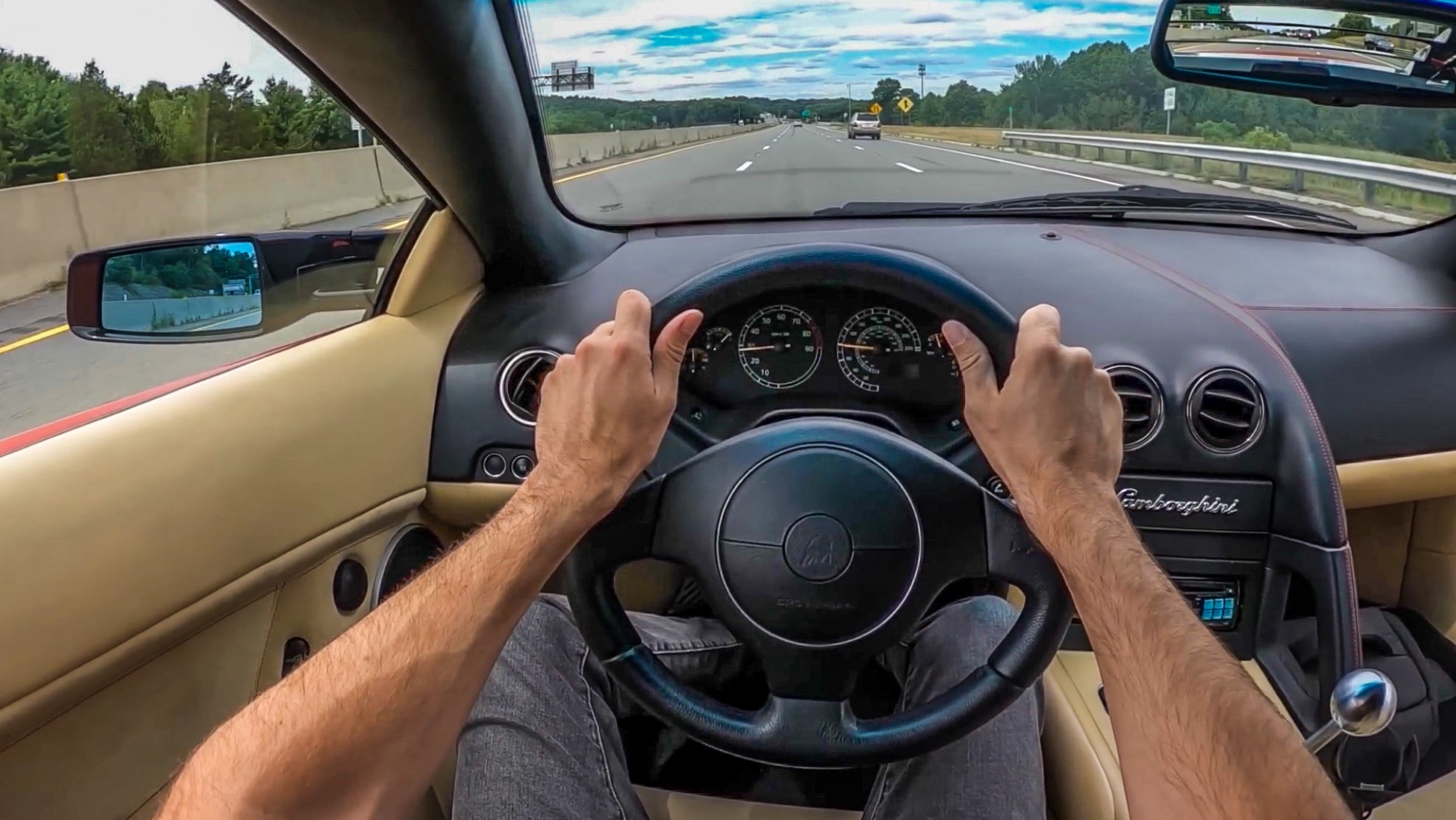 Lamborghini Murcielago 2004 [W12, 6.2 л., 580 л.с.] с переводом ИИ… POV TEST DRIVE смотреть онлайн