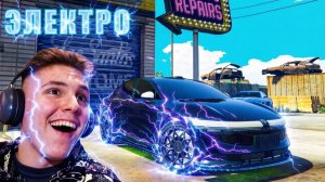 ЭлектроКАР ЗАЕХАЛ на Аэродром Zeekr 007 в ГТА 5