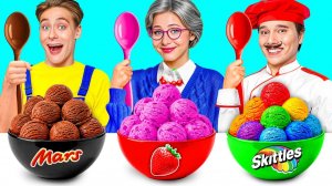 Кулинарный Челлендж# Я против Бабушки # Безумные Ситуации с Едой