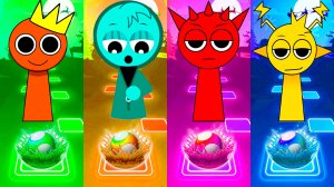 Coffin Dance Спрунки 281 уровень - Мультики про Спрунке | МУЛЬТФИЛЬМЫ SPRUNKI в Tiles Hop