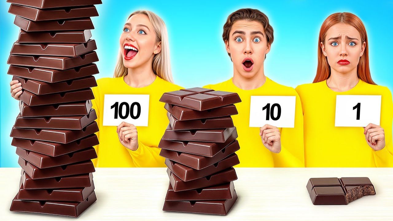 100 Слоев Еды Челлендж # Секретные Лайфхаки и Гаджеты с Multi DO Joy смотреть онлайн
