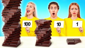 100 Слоев Еды Челлендж # Секретные Лайфхаки и Гаджеты с Multi DO Joy
