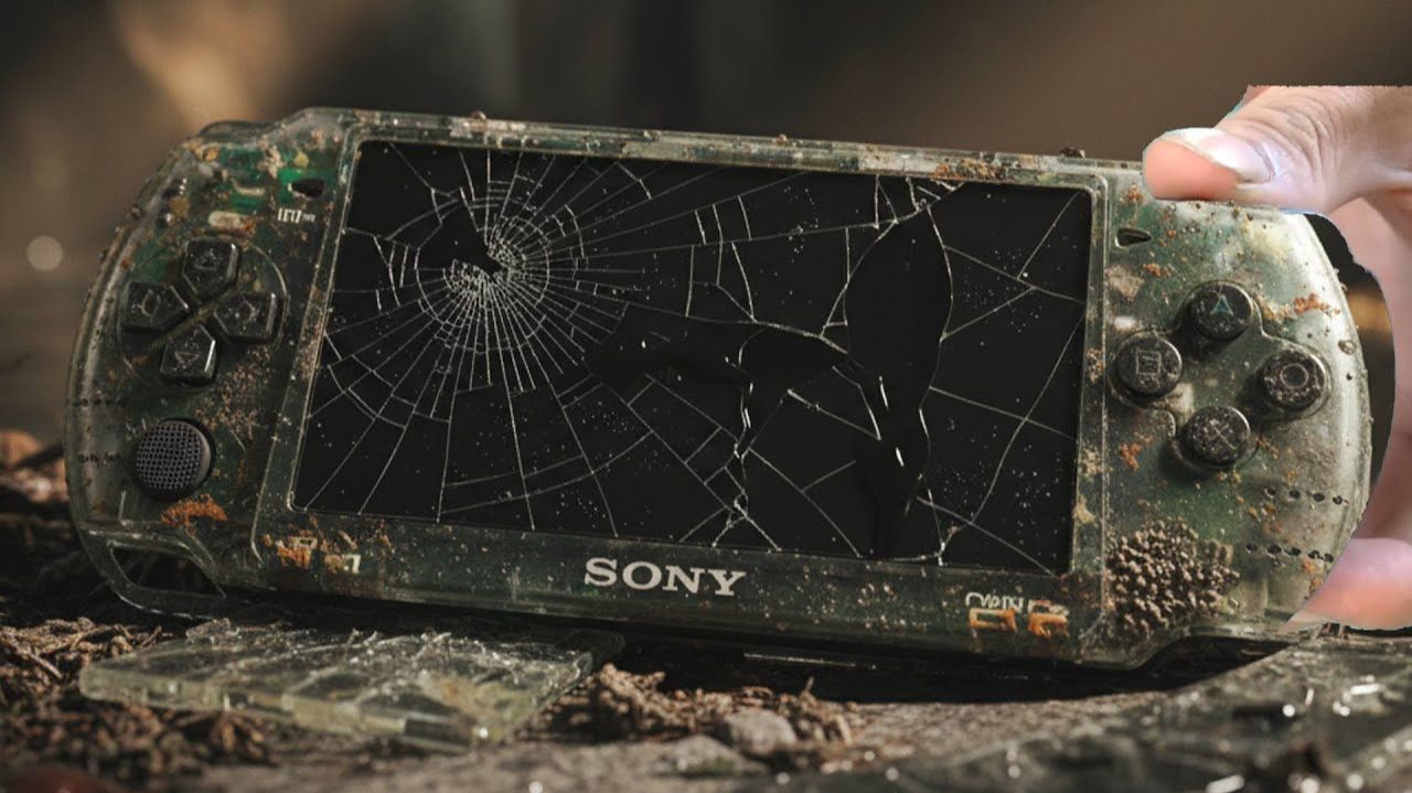 Восстановление портативной игровой консоли Sony PSP.