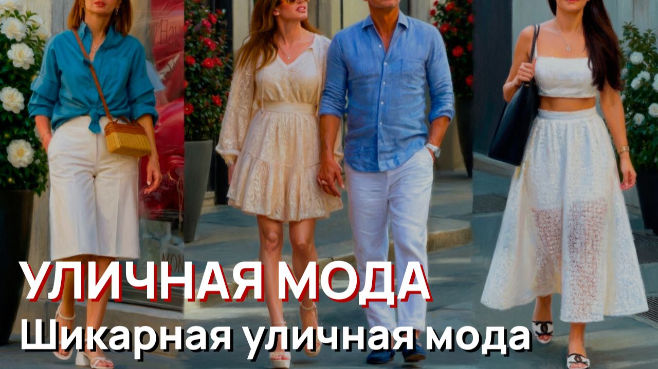 Уличная мода - Шикарная уличная мода, самые элегантные образы и главные тренды 2026 года смотреть онлайн