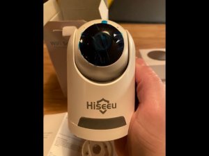 Hiseeu 2K 4MP PTZ IP камера WIFI