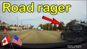 Road Rage США и Канада #Плохие водители, Автокатастрофа, Наезд и бегство, Проверка тормозов, Видеоре