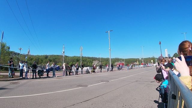 Московский полумарафон 2024. Старт участников с ограниченными возможностями. на дистанции 21 км