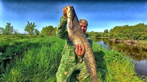 ЭТО БЫЛО ЖАРКО. НАКОНЕЦ-ТО ПЕРВАЯ РЫБА. ДА ЕЩЕ КАКАЯ.